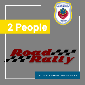 FHBFAS Road Rally Fundraiser Register 2 People